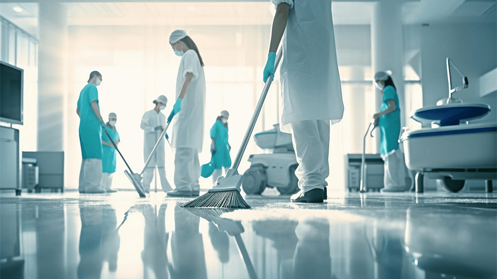 Hospital Cleaning Services 1 hospital 1