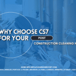 Why Choose CS7 for Your Post Construction Cleaning Needs 3 A clean and organized post-construction site, showcasing CS7's expertise in janitorial services.