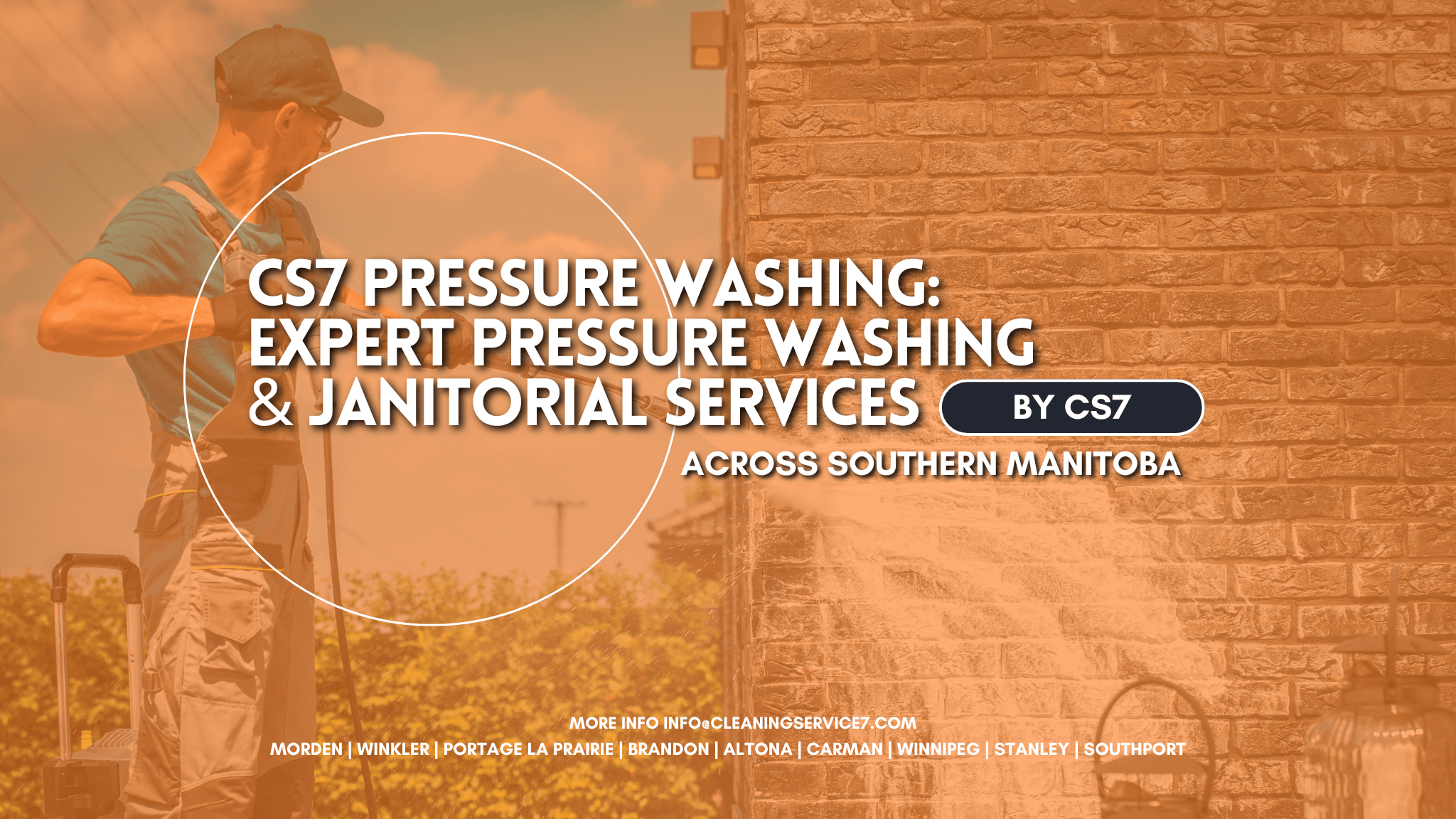 CS7 Pressure Washing: Expert Pressure Washing & Janitorial Services Across Southern Manitoba 1 White Purple And Red Modern Office Cleaning Solutions Banner 4000 x 2560 px 2048 x 1152 px 2048 x 1152 px 2